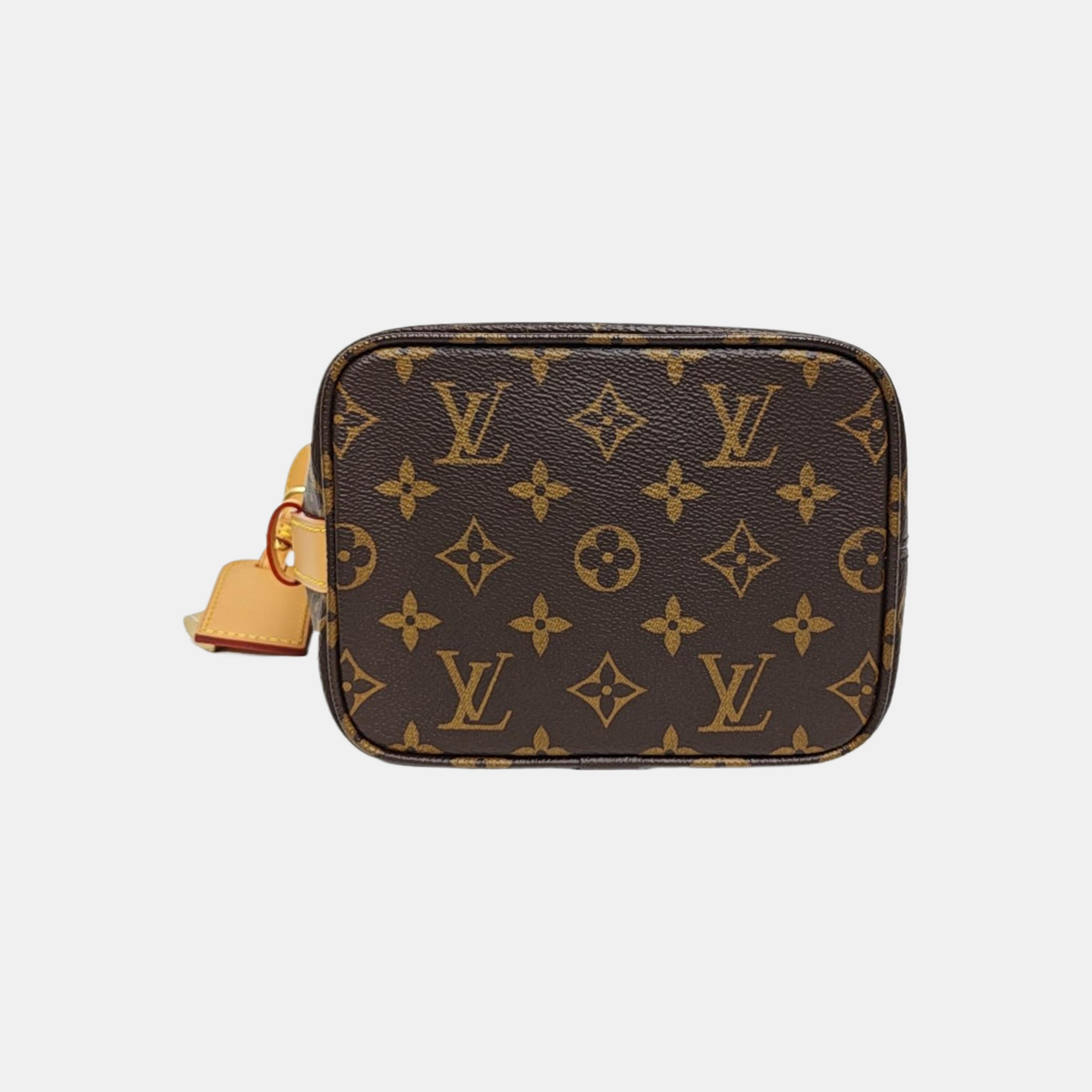 ALL IN Monogram Coated Canvas Brown