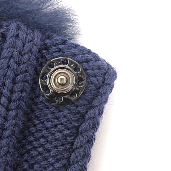Wool Scarf Blue