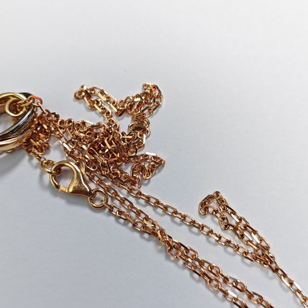 TRINITY 18k Rose Gold Necklace