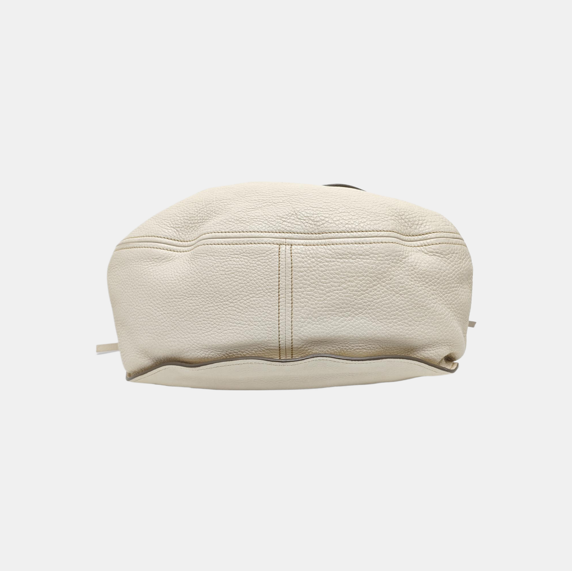 Calfskin Shoulder Bag Gray