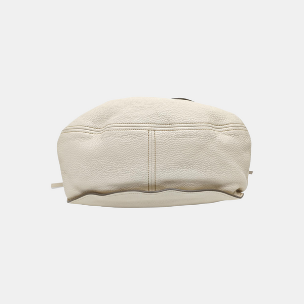 Calfskin Shoulder Bag Gray