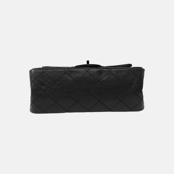 2.55 224 (mini) Quilted Calfskin Black