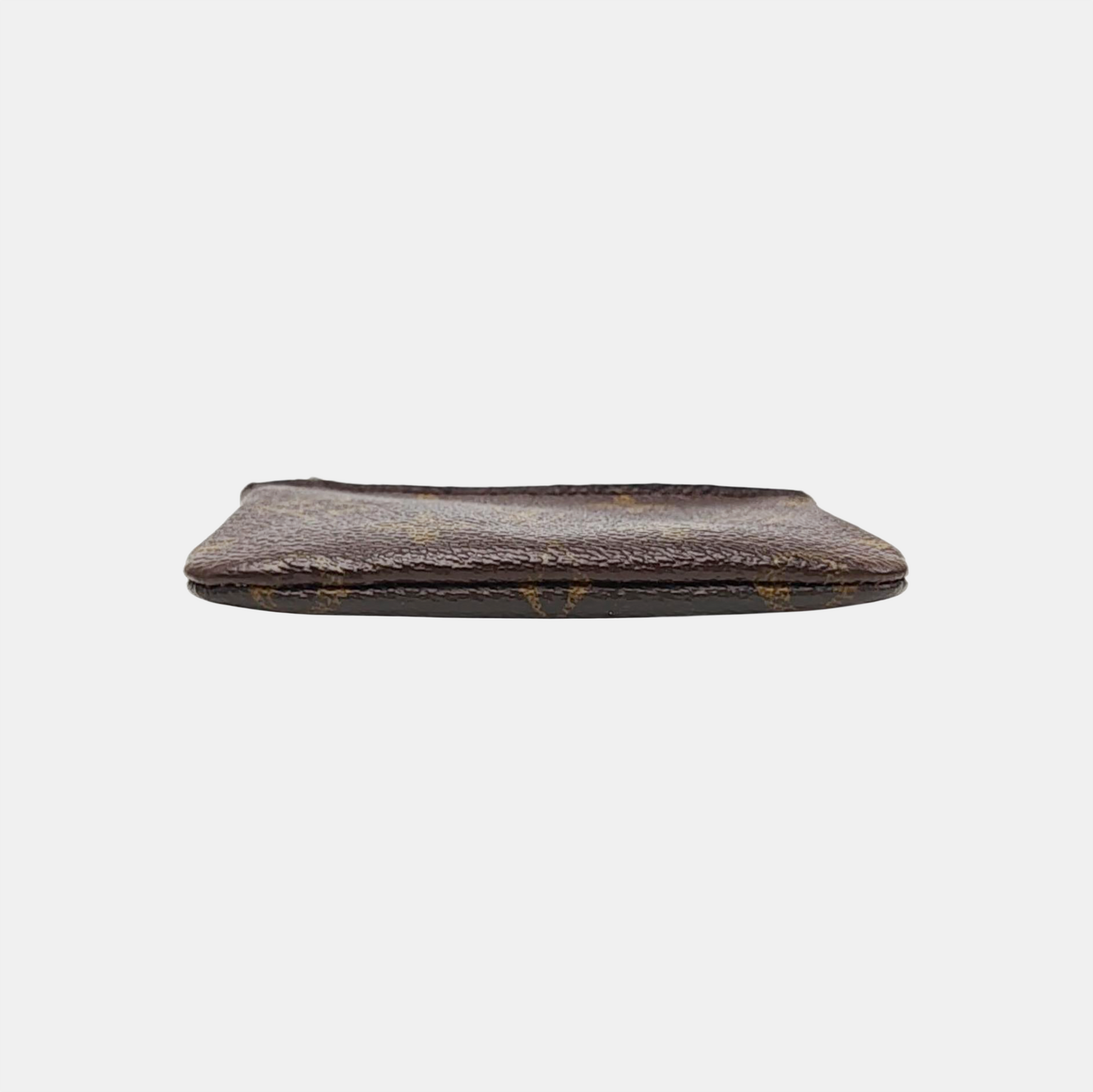 Monogram Coated Canvas Coin Purse Brown