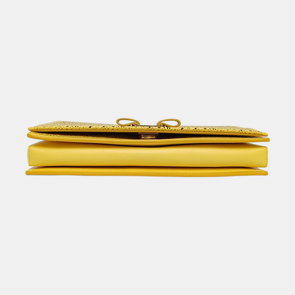 Ginny Calfskin Yellow