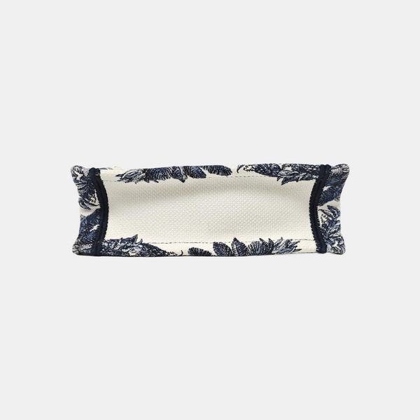 Book Tote Mini Fabric Blue