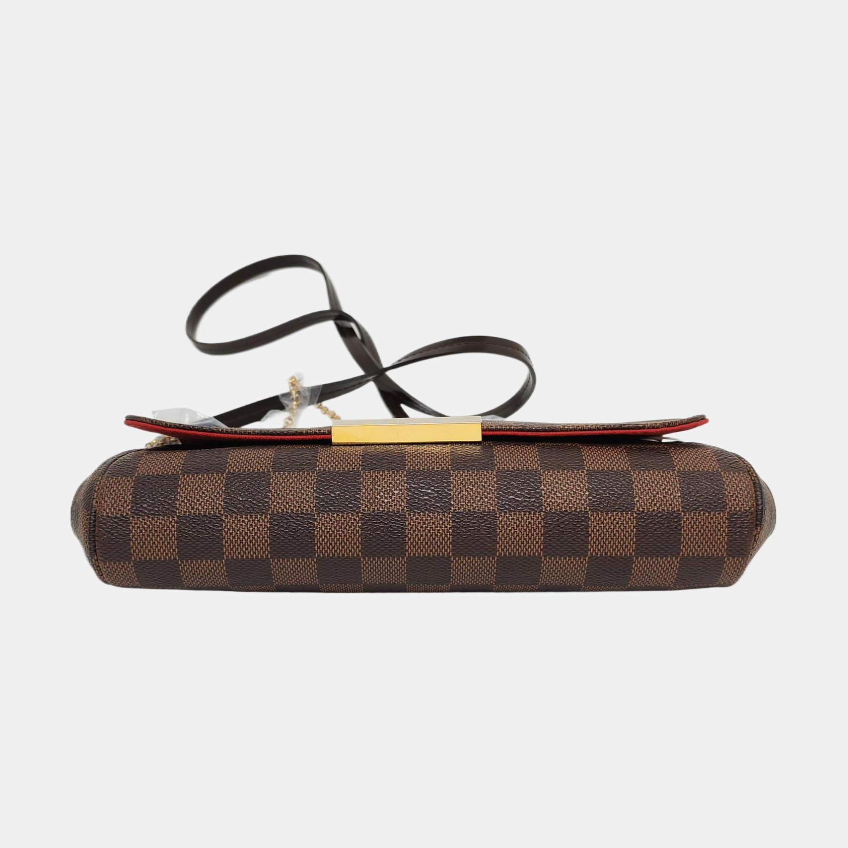 FAVORITE PM Damier Ebene Coated Canvas Brown