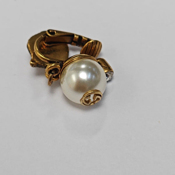 Le Marché Des Merveilles Metal Gold Clip On Earrings