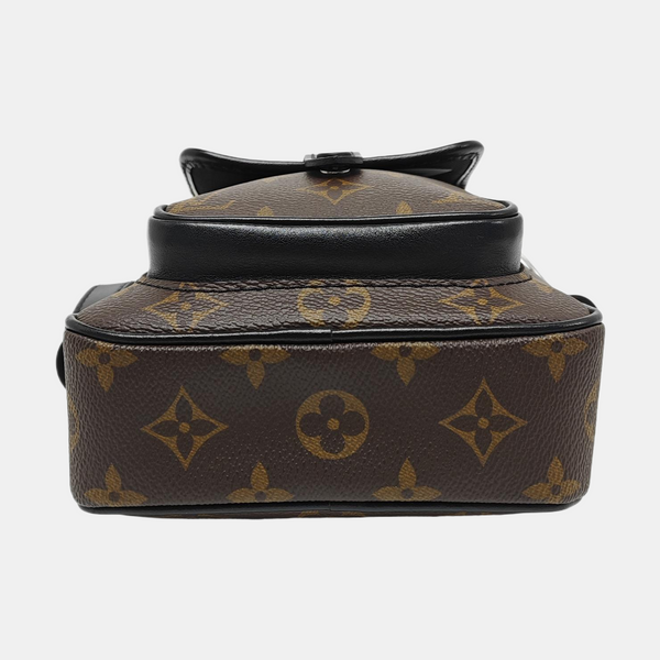 CHRISTOPHER Monogram Coated Canvas Brown
