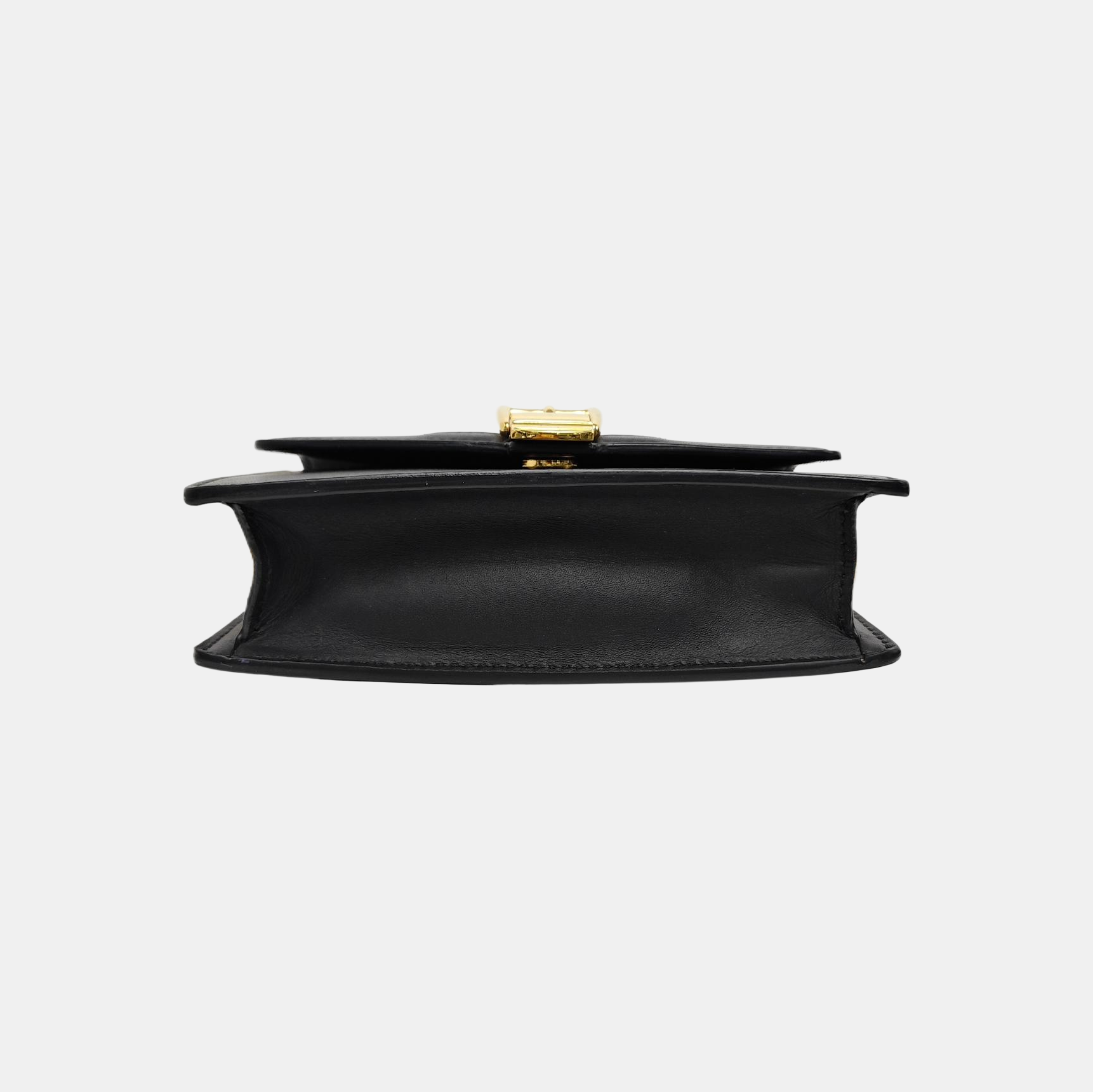 Sylvie Super Mini Calfskin Black