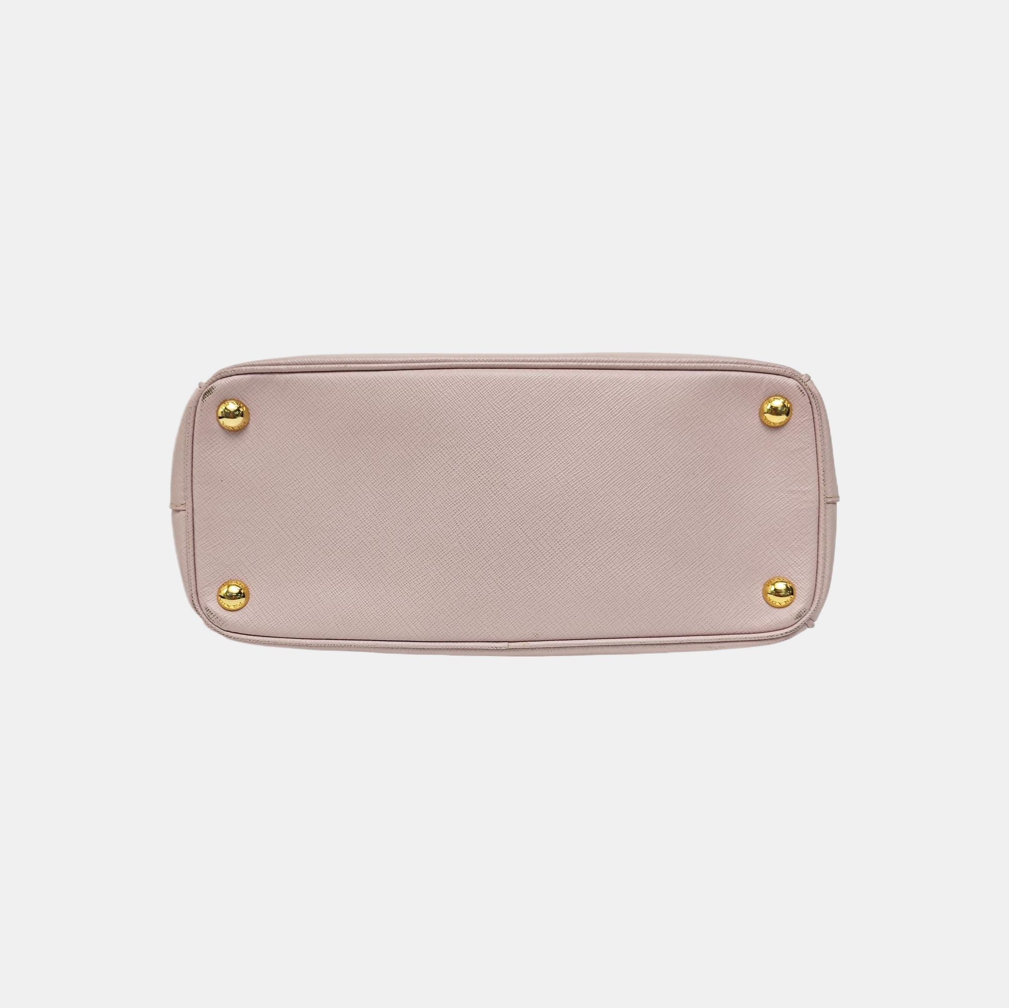Galleria Medium Saffiano Calfskin Pink