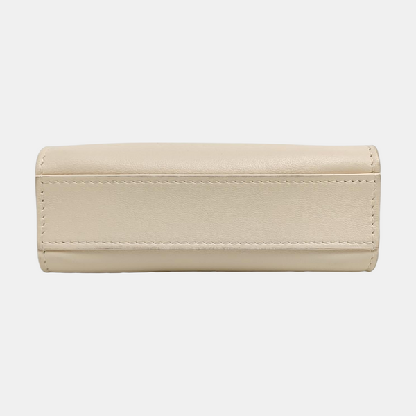 Calfskin Tote Bag Small Beige