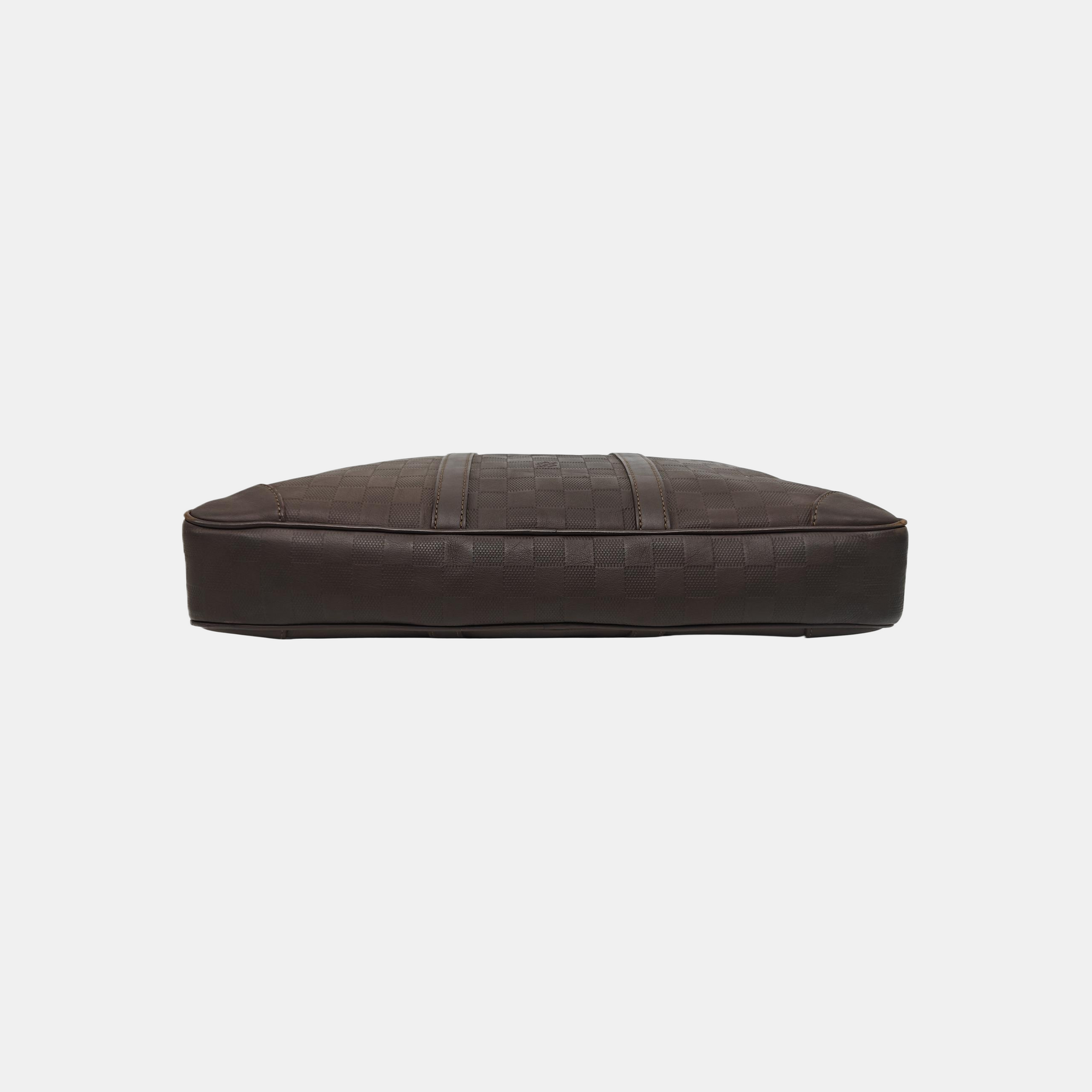 PORTE-DOCUMENTS Damier Ebene Calfskin Brown
