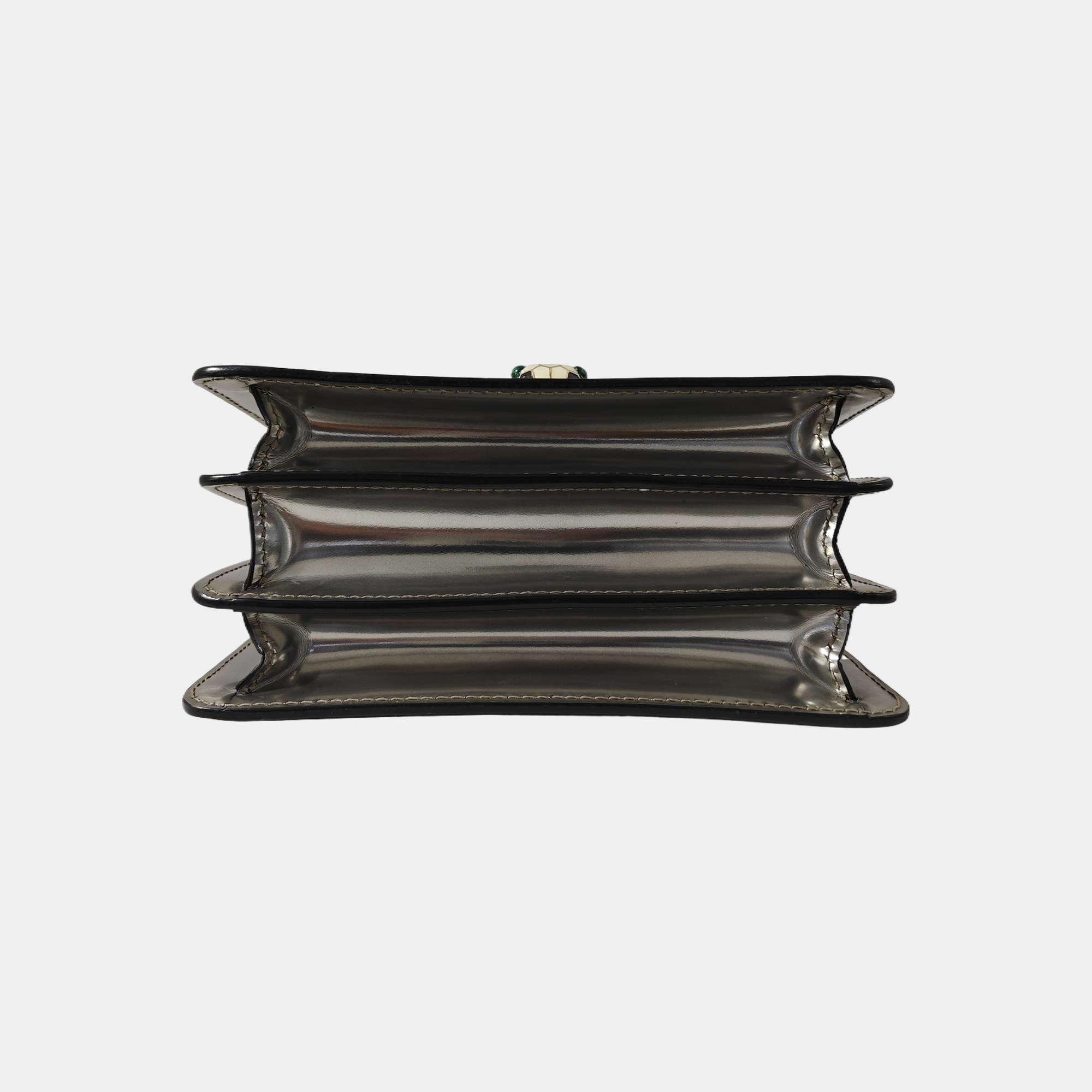 SERPENTI FOREVER Small Calfskin Gray