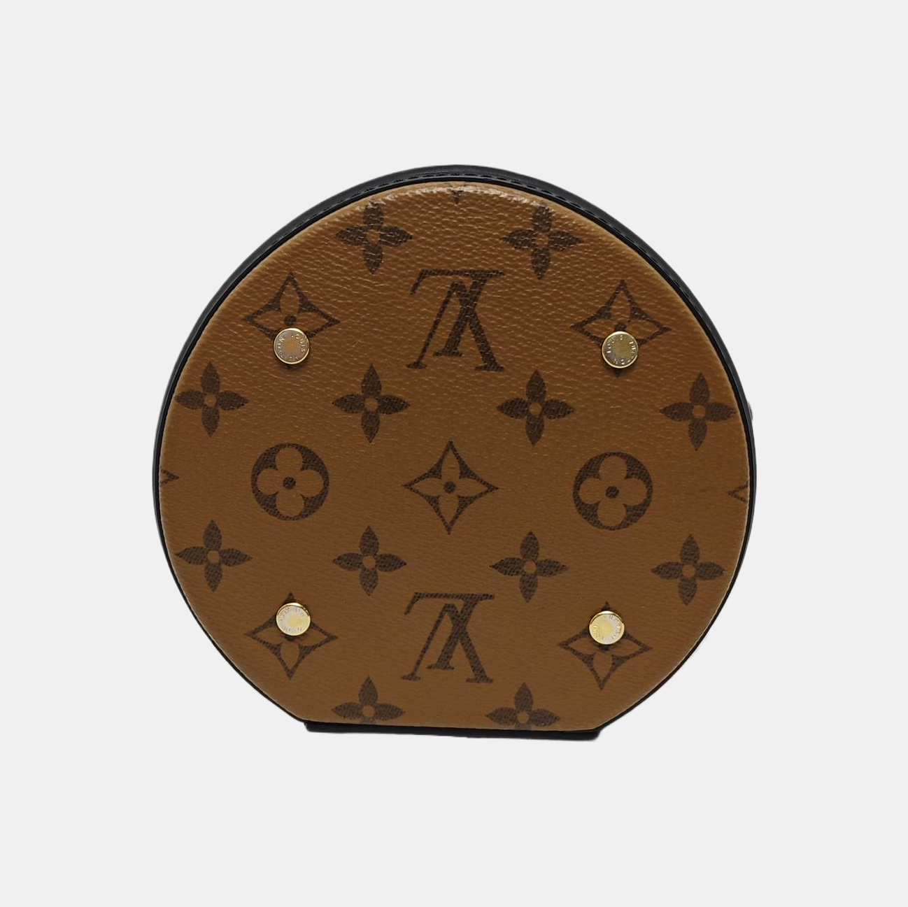 CANNES PM Monogram Coated Canvas Brown