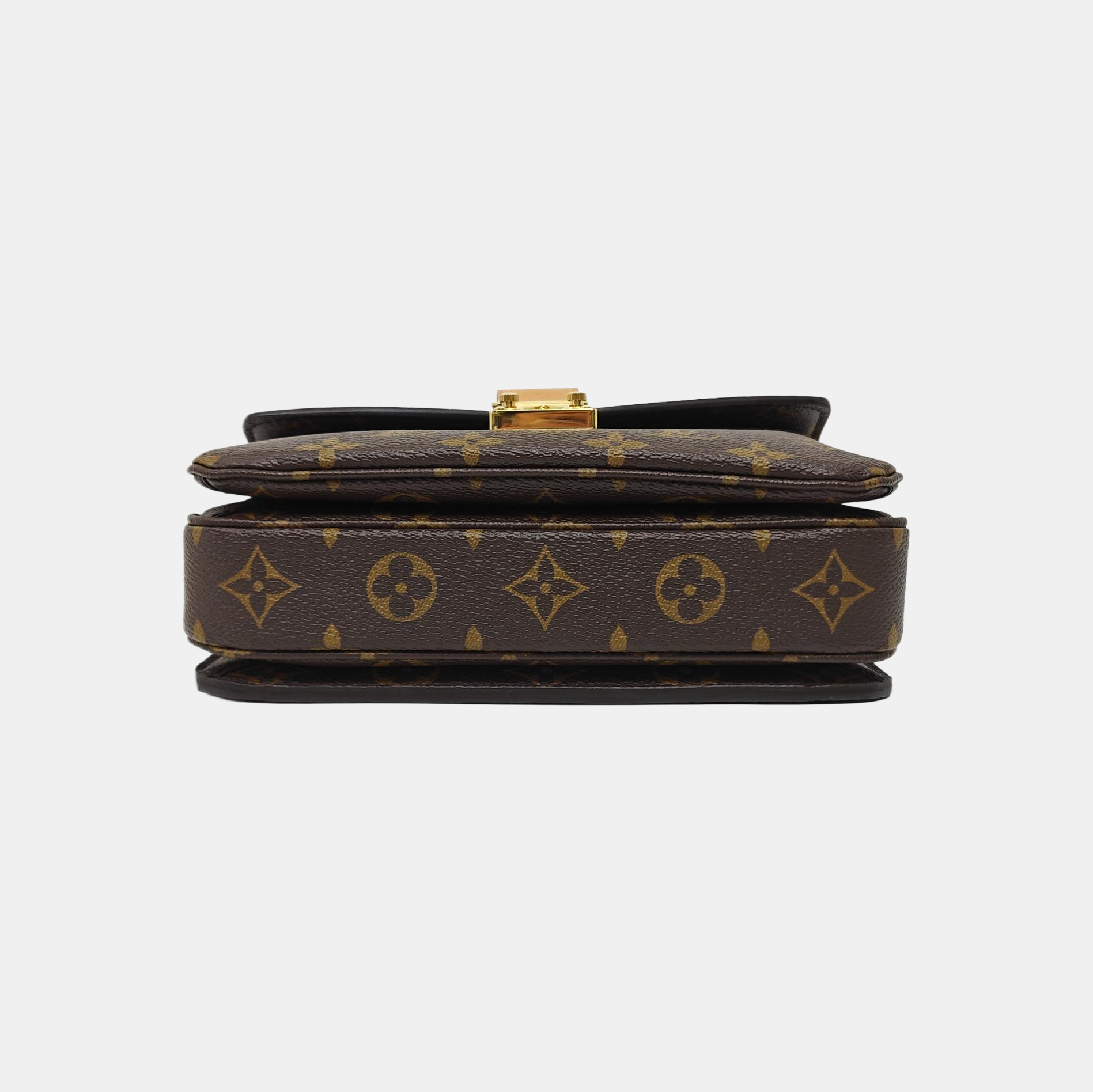 MÉTIS EAST WEST Monogram Coated Canvas Brown
