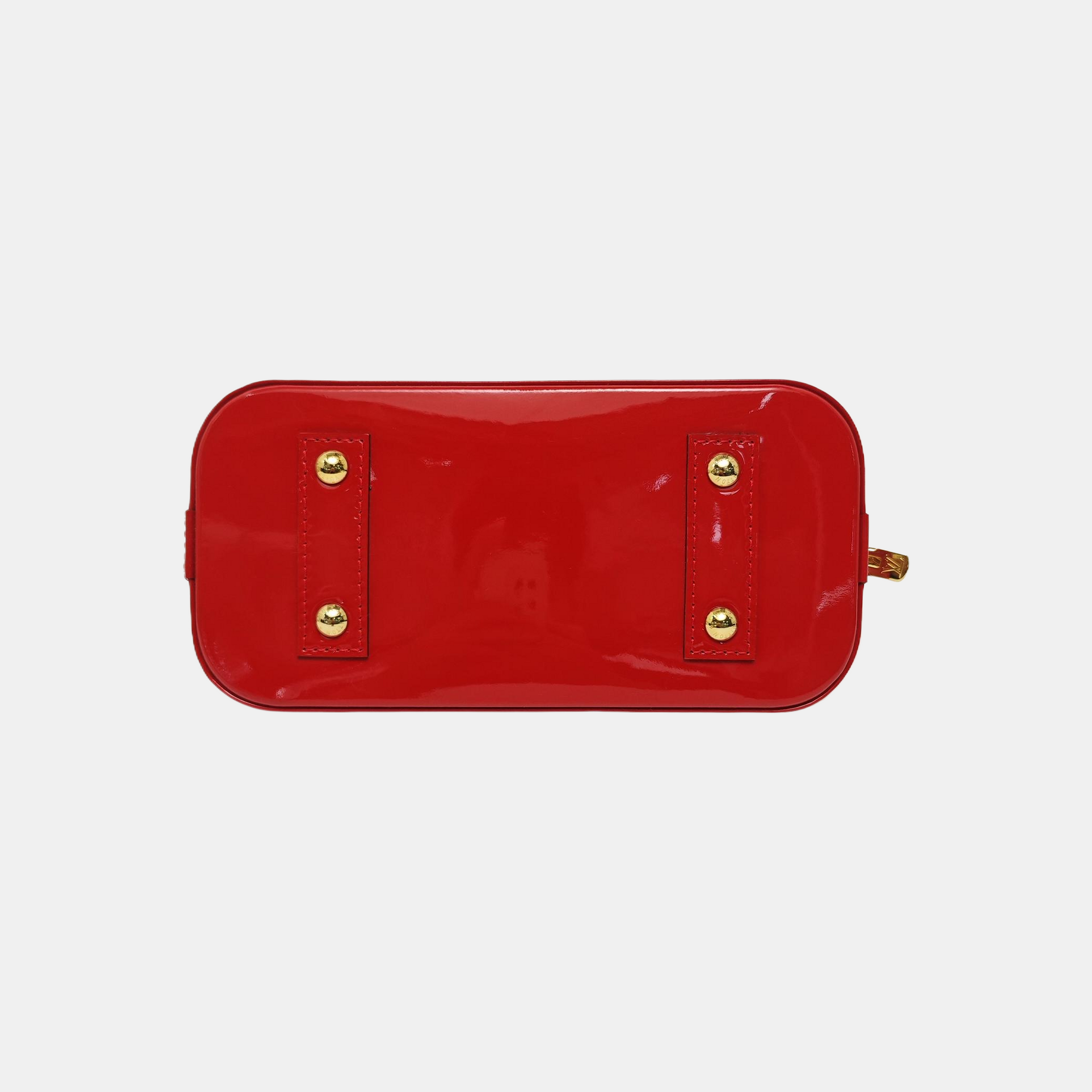 ALMA BB Monogram Charol Rojo