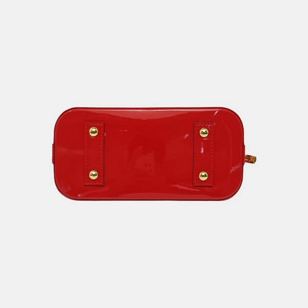 ALMA BB Monogram Charol Rojo