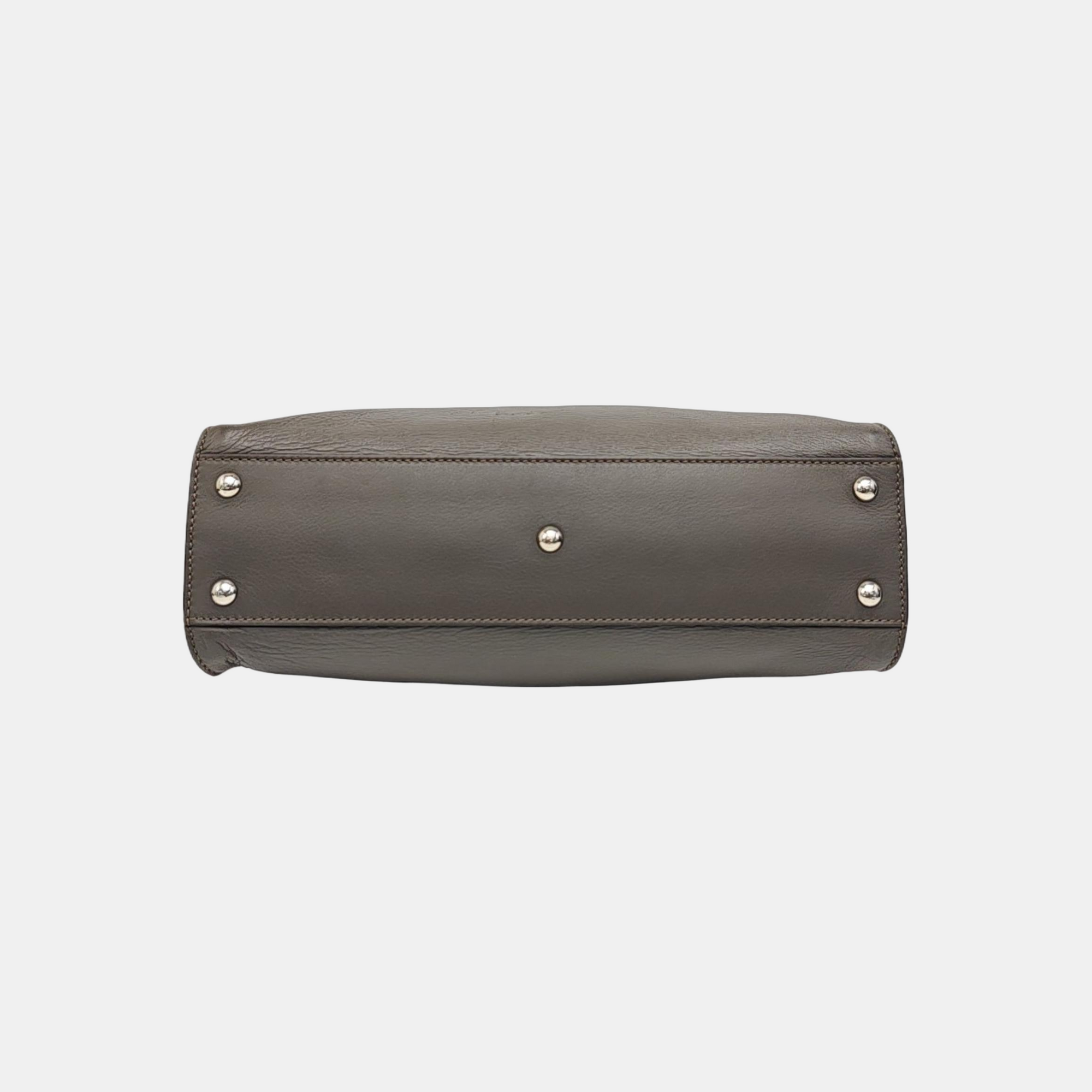 Peekaboo Medium Calfskin Gray