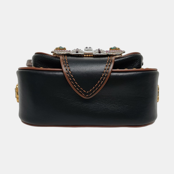 Miu Lady Calfskin Black