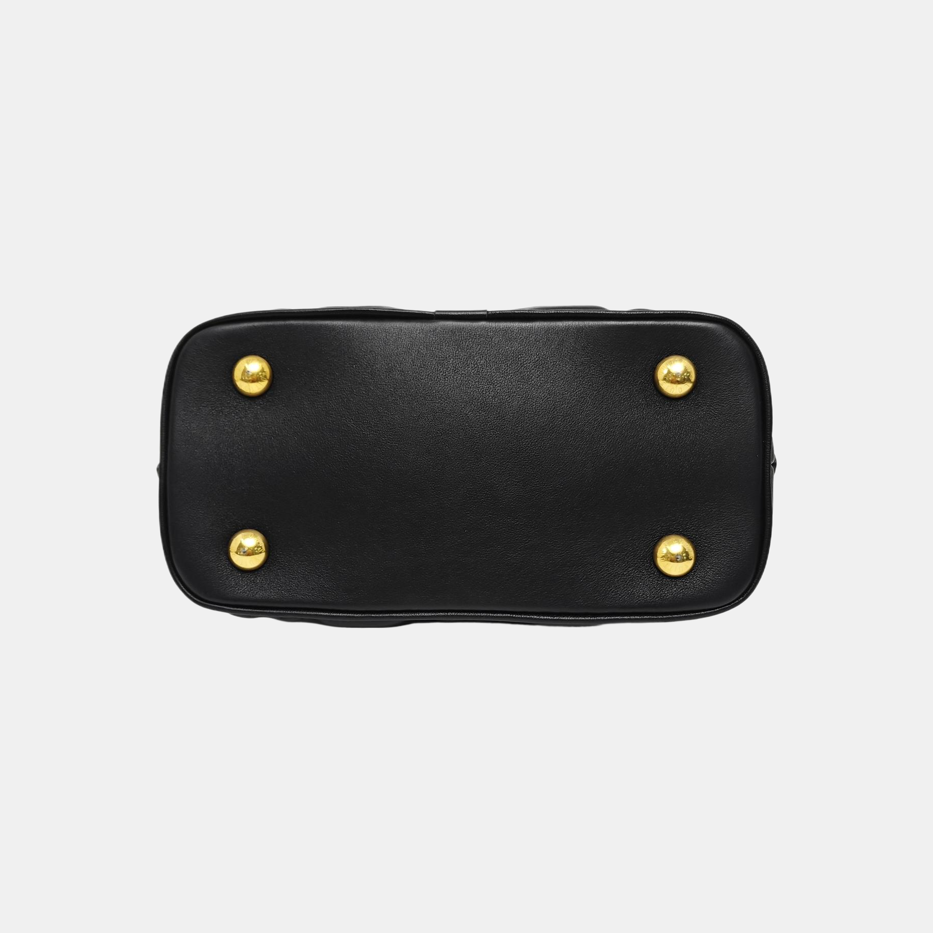 ALMA BB Quilted Calfskin Black