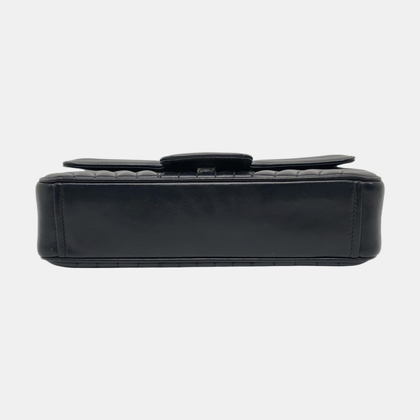 Diagramme Medium Quilted Calfskin Black