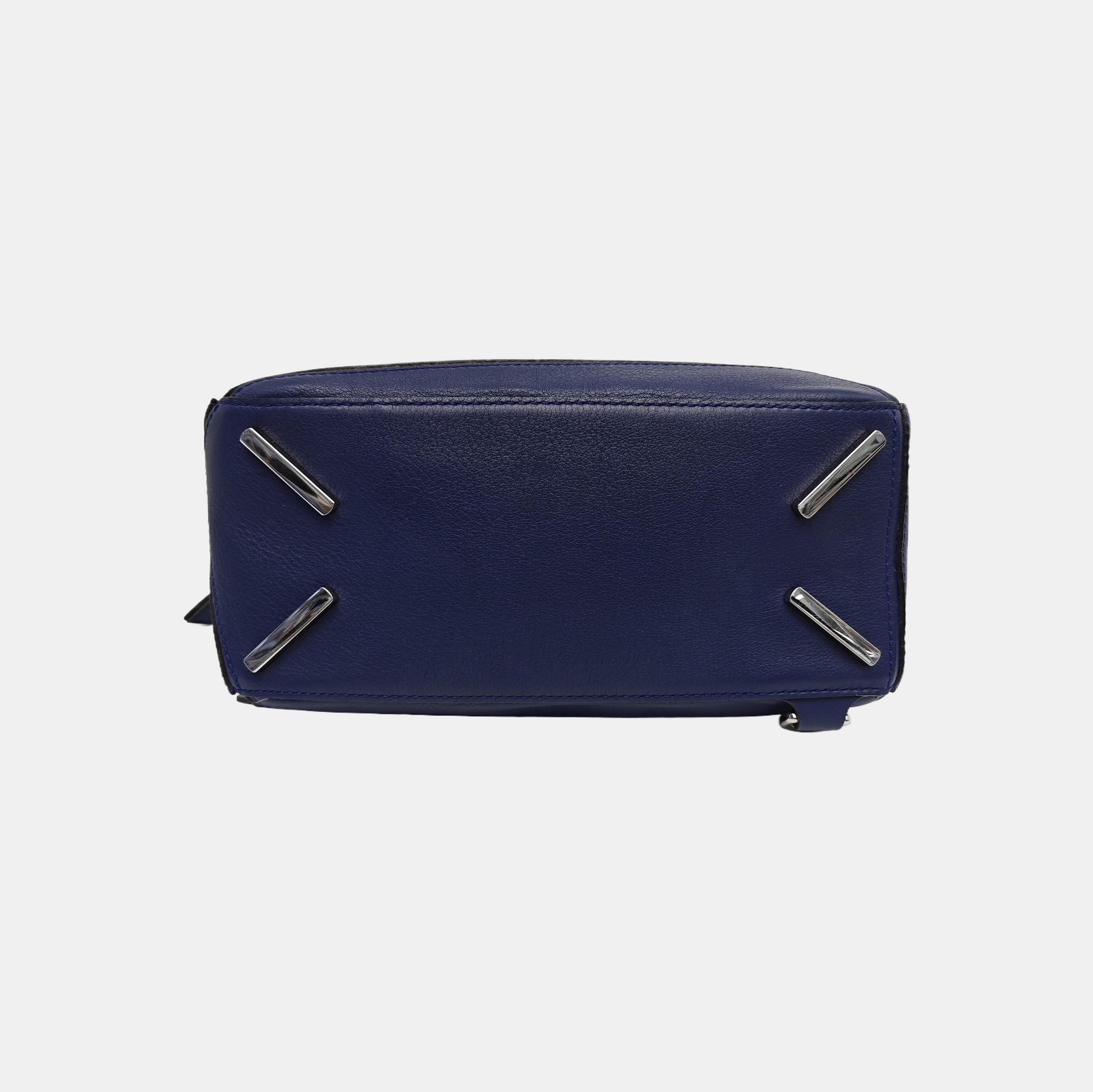 Puzzle Small Calfskin Blue