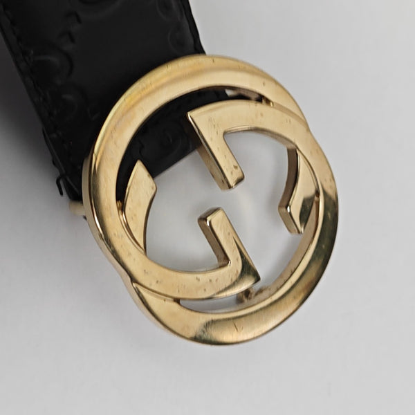 Leather Belt Black