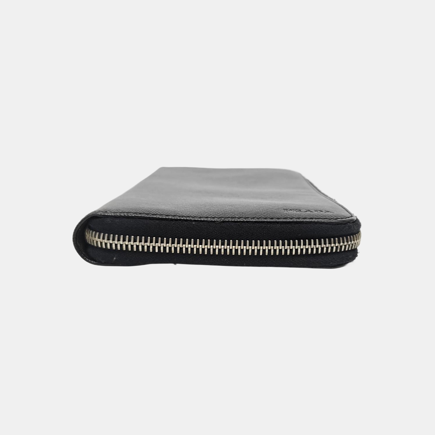 Saffiano Calfskin Wallet Black