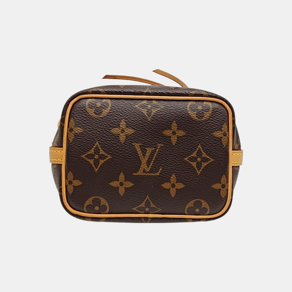NÉONOÉ Nano Monogram Coated Canvas Brown