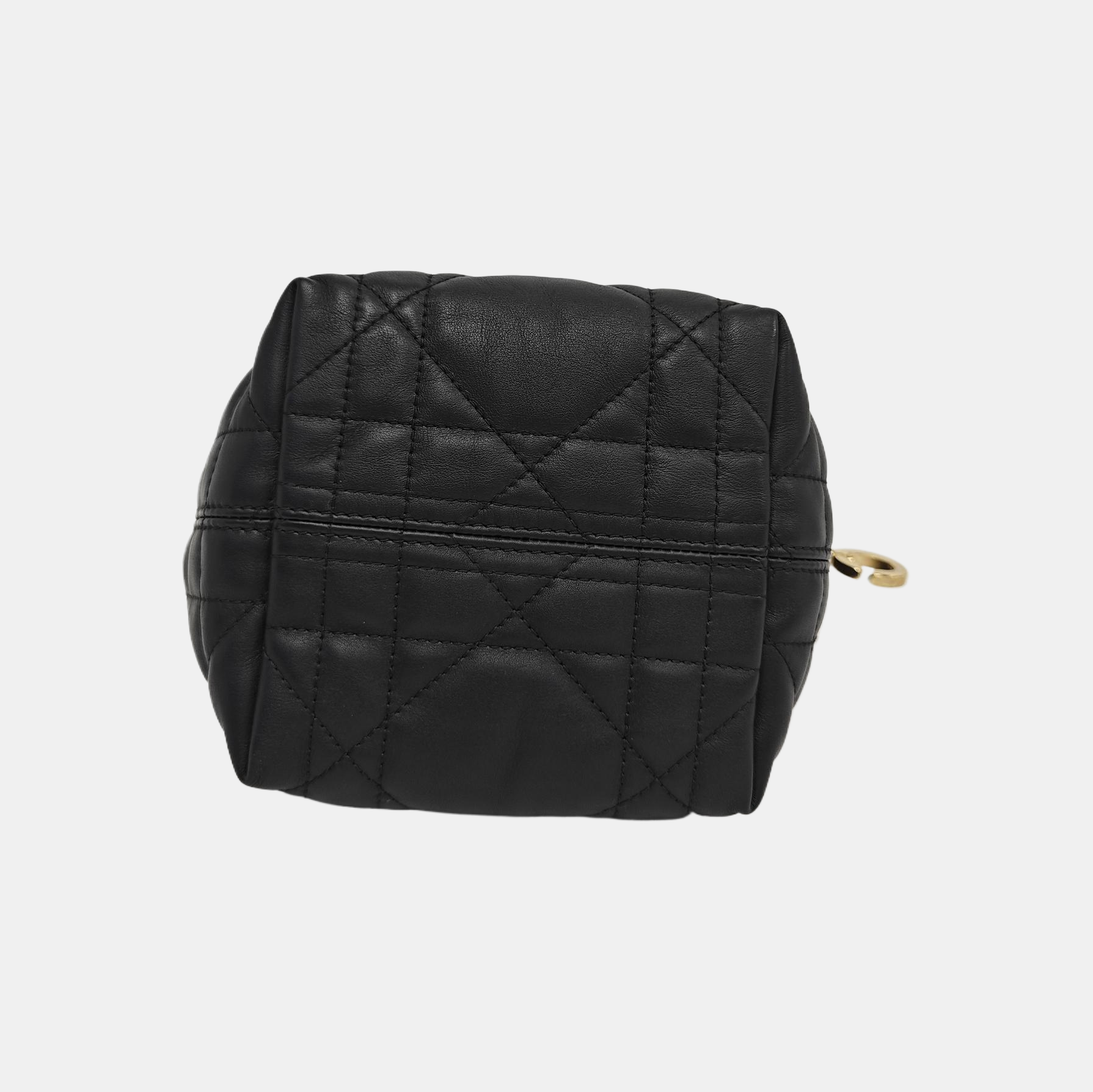 Toujours Nano Cannage Calfskin Black