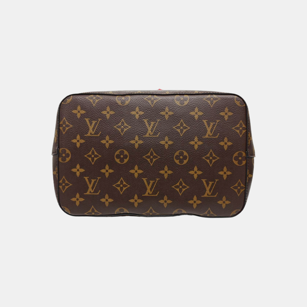NÉONOÉ MM Monogram Coated Canvas Brown