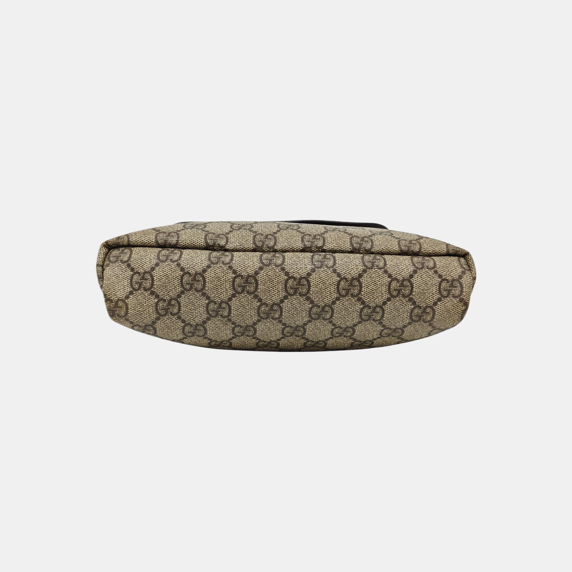 GG Supreme Monogram Coated Canvas Black