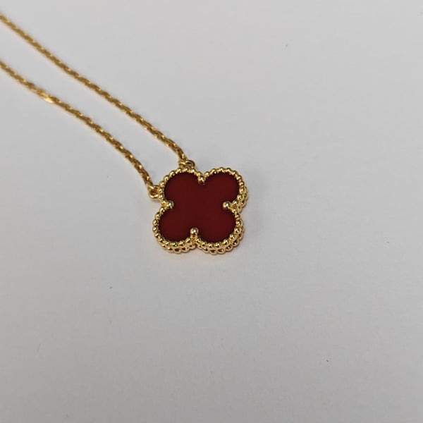 Vintage Alhambra 18k Gold Necklace