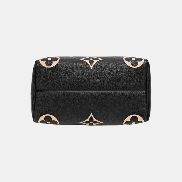 SPEEDY 25 Monogram Calfskin Black