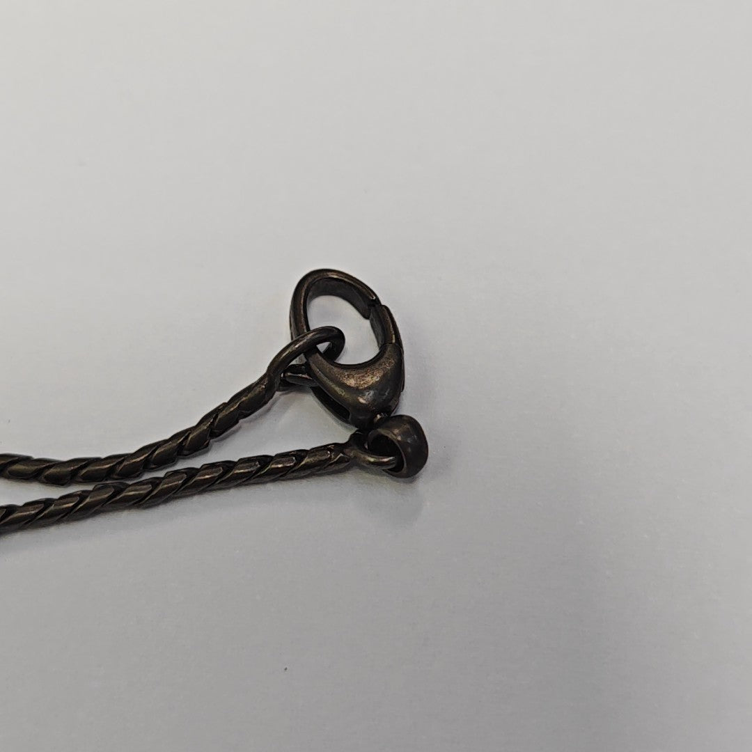 925 Sterling Silver Black Necklace