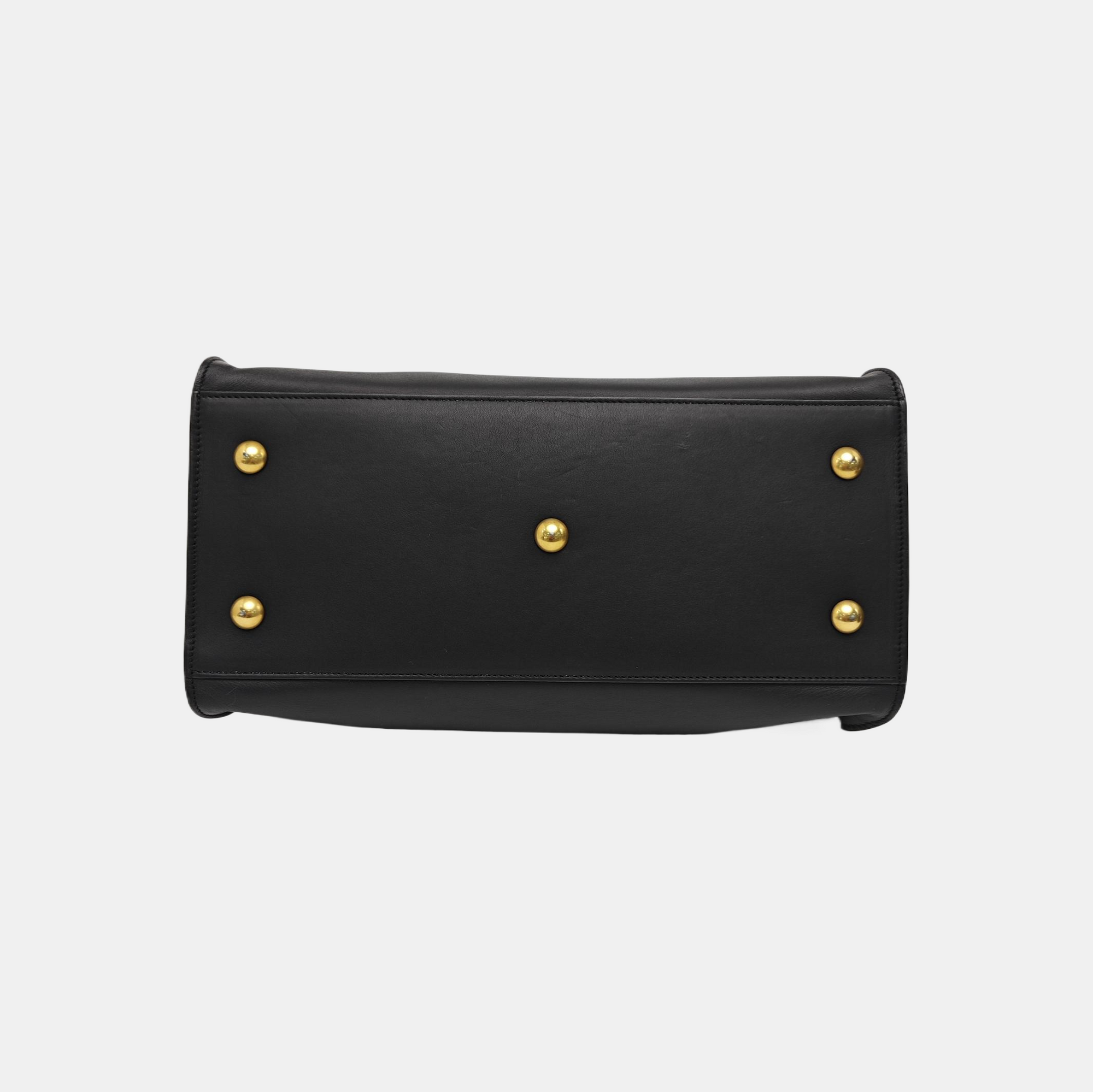 CHYC Y LIGNE Small Calfskin Black
