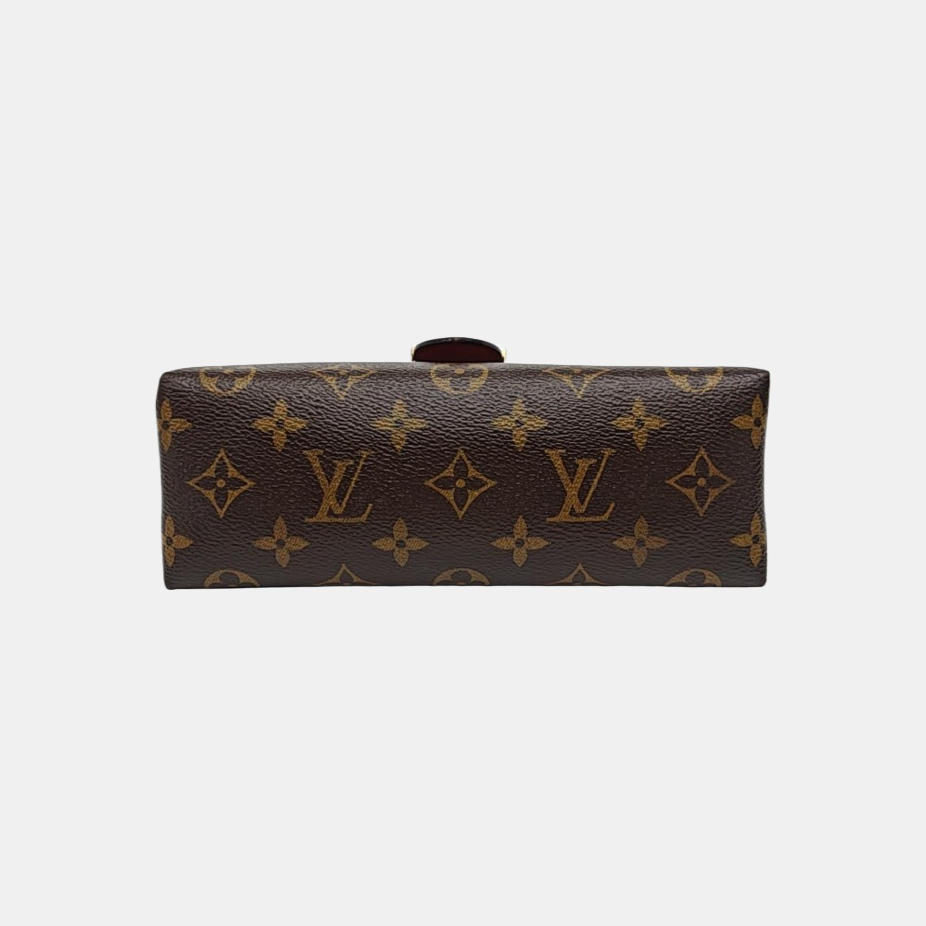 LOCKY BB Monogram Coated Canvas Red