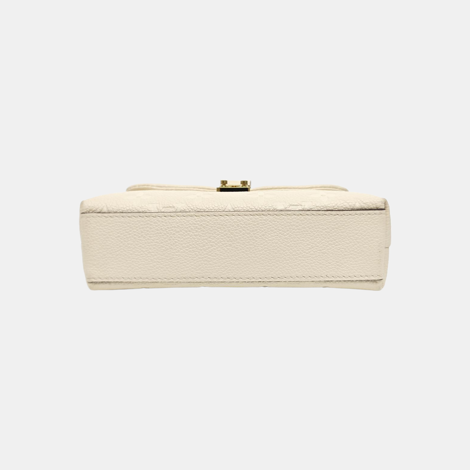 NANO MADELEINE Nano Monogram Calfskin Beige