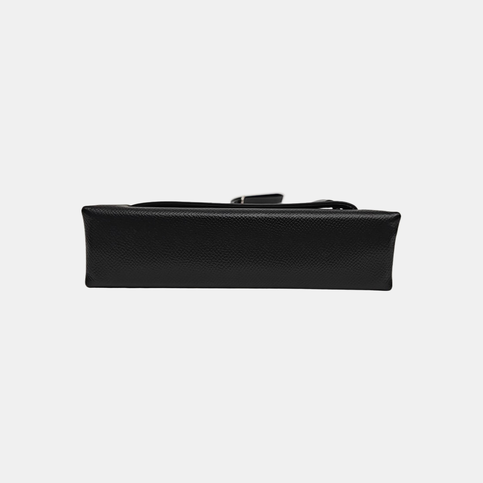 Calfskin Shoulder Bag Super Mini Black