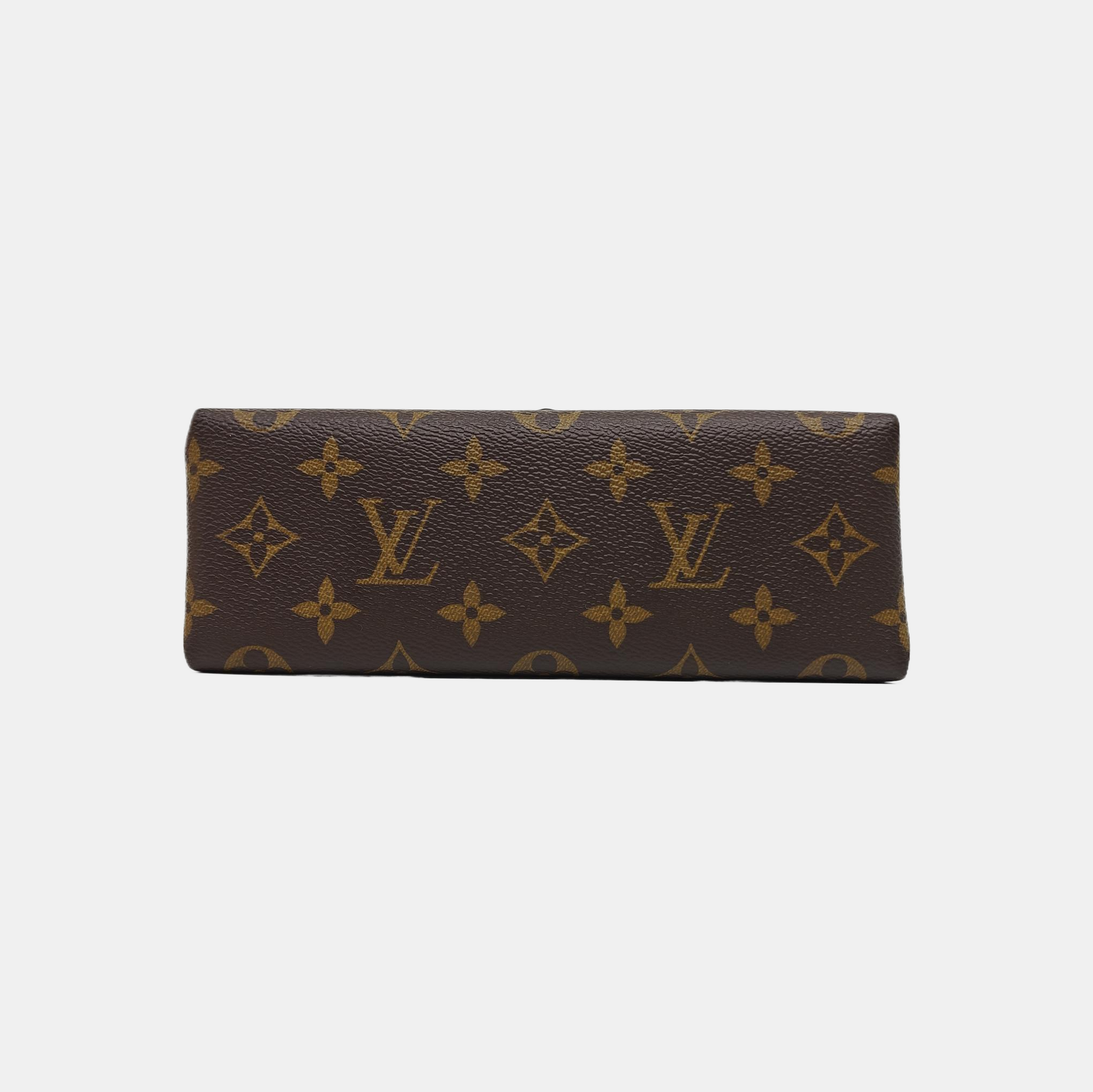 LOCKY BB Monogram Coated Canvas Red