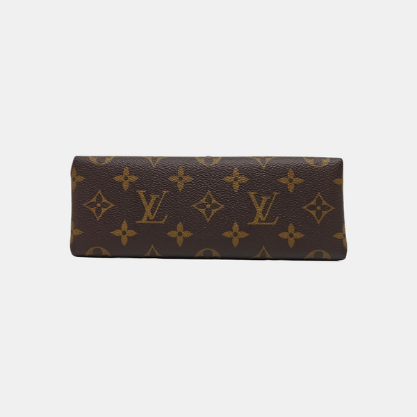 LOCKY BB Monogram Coated Canvas Red
