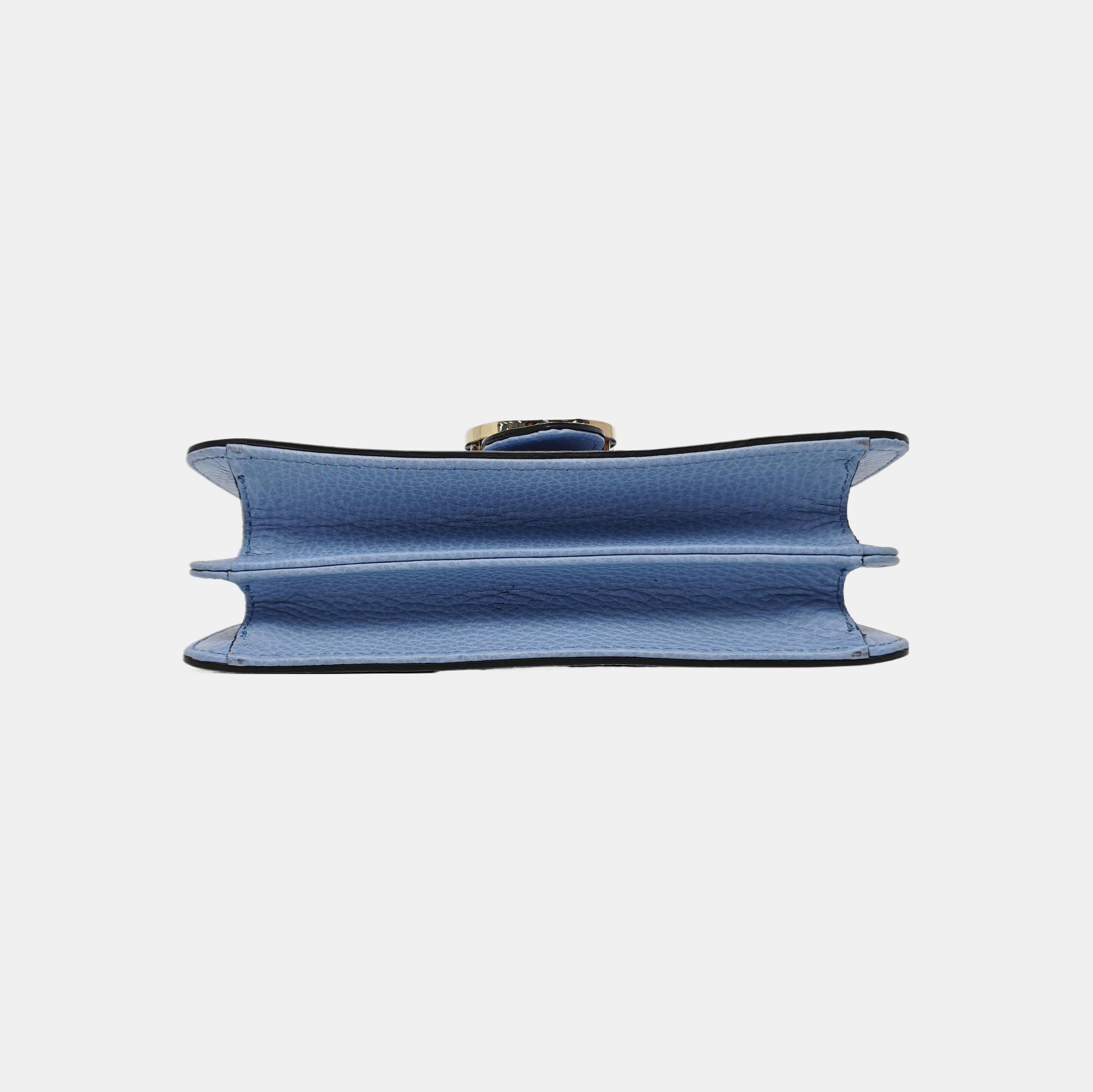 Interlocking G Small Calfskin Blue