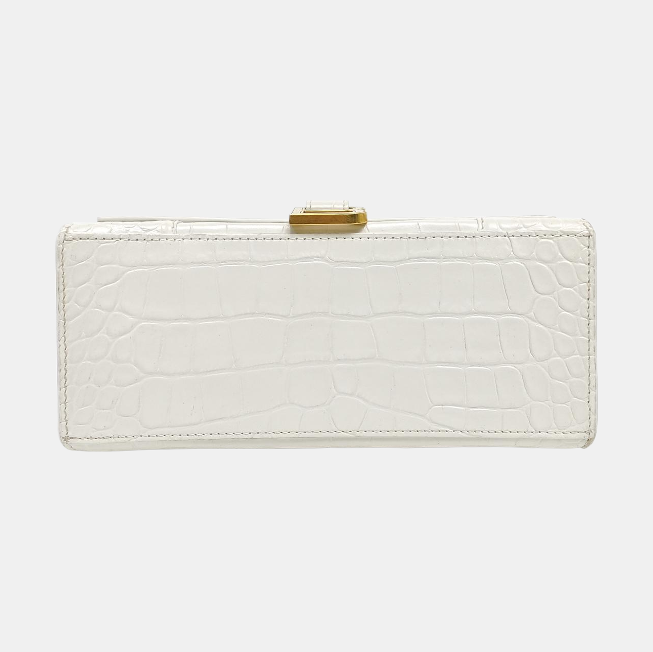 Hourglass S Calfskin White