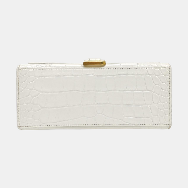 Hourglass S Calfskin White