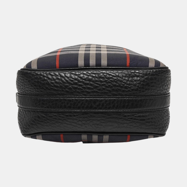 Fabric Top Handle Bag Black
