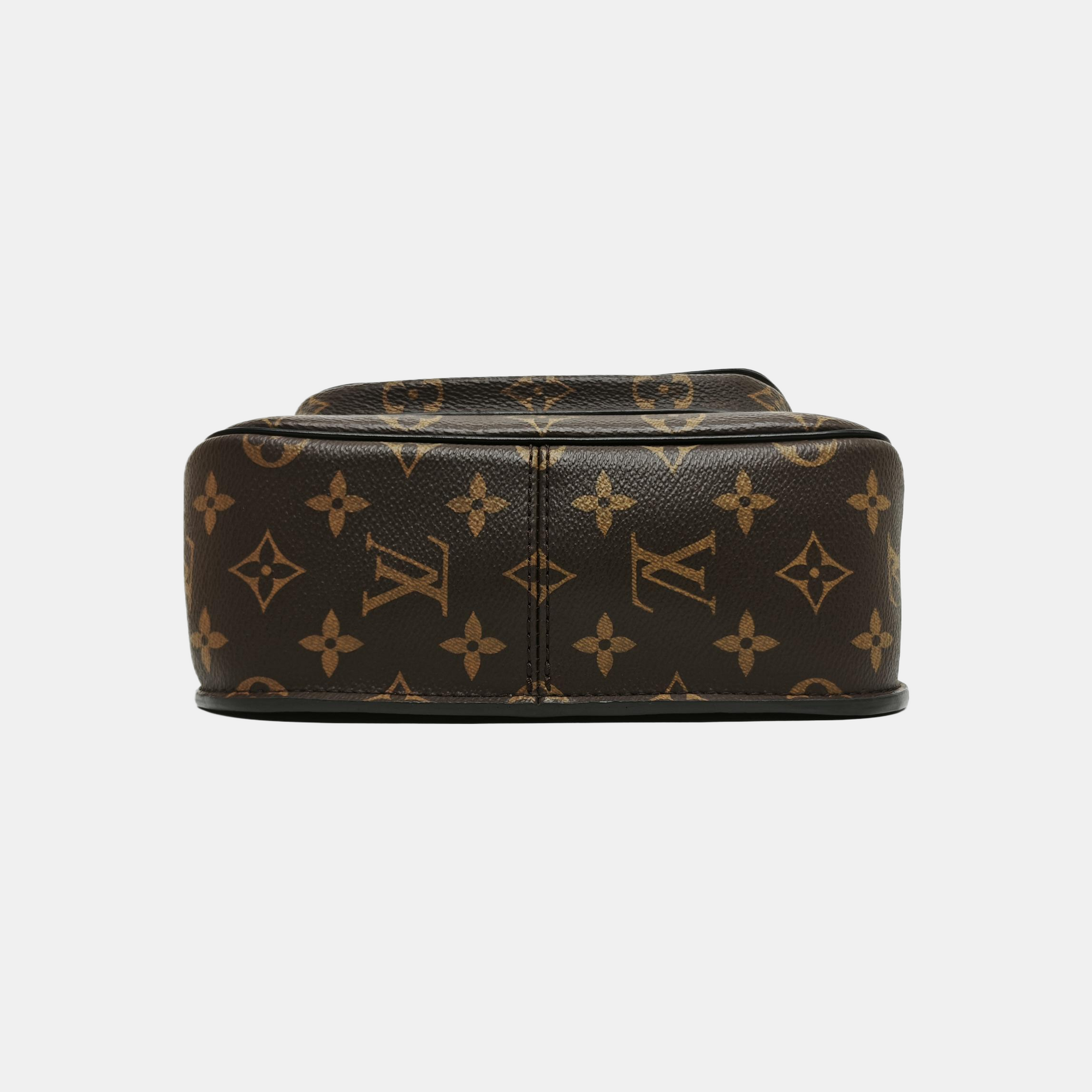 PASSY Monogram Coated Canvas Brown