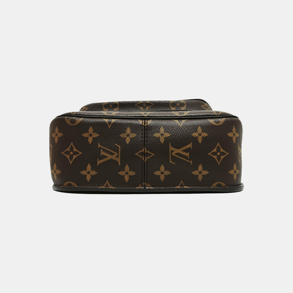 PASSY Monogram Coated Canvas Brown