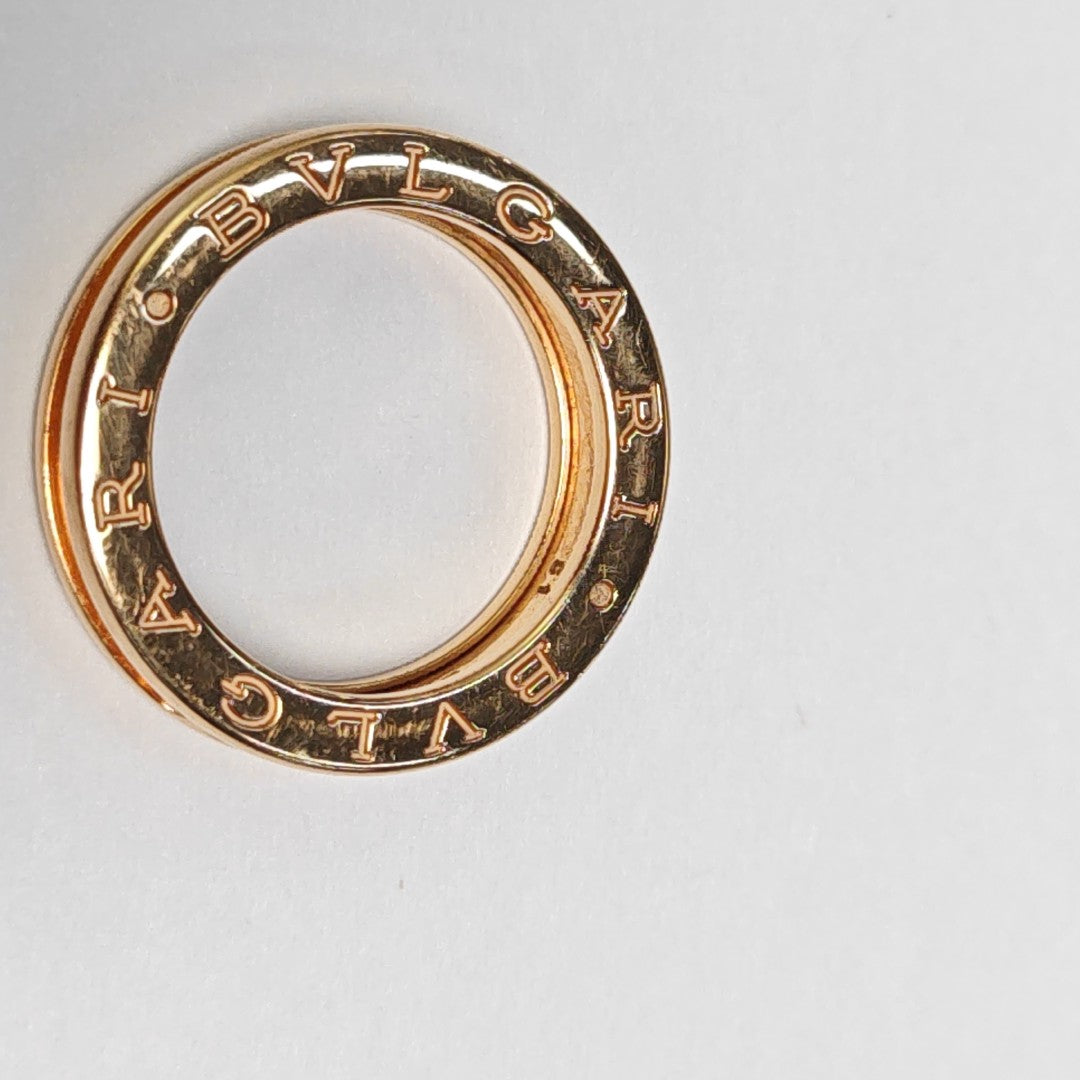 B.ZERO1 18k Rose Gold Ring EU 51