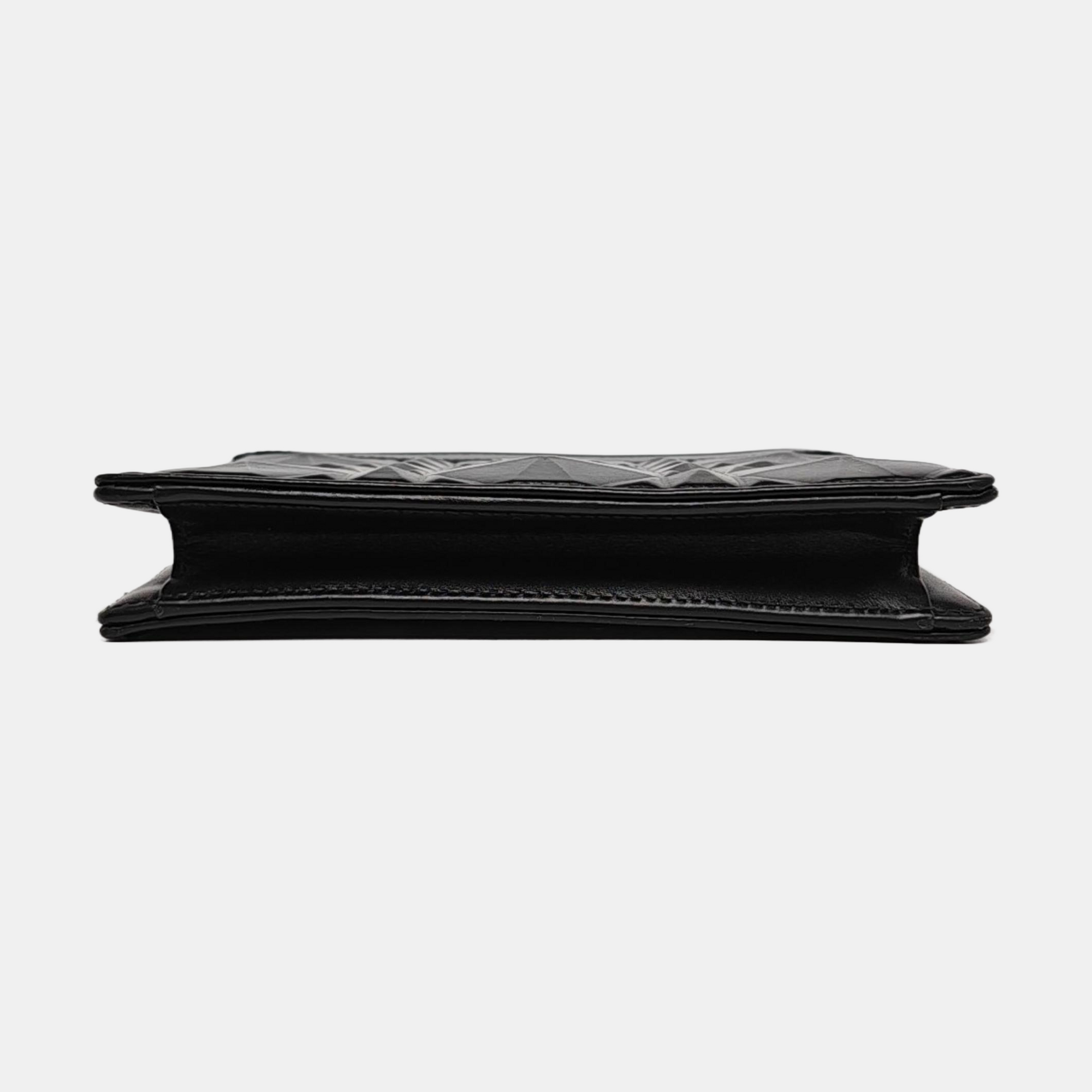 Authenticated pre-owned  Dior Caro Cannage Calfskin Black - Shoulder Bag at Looply
