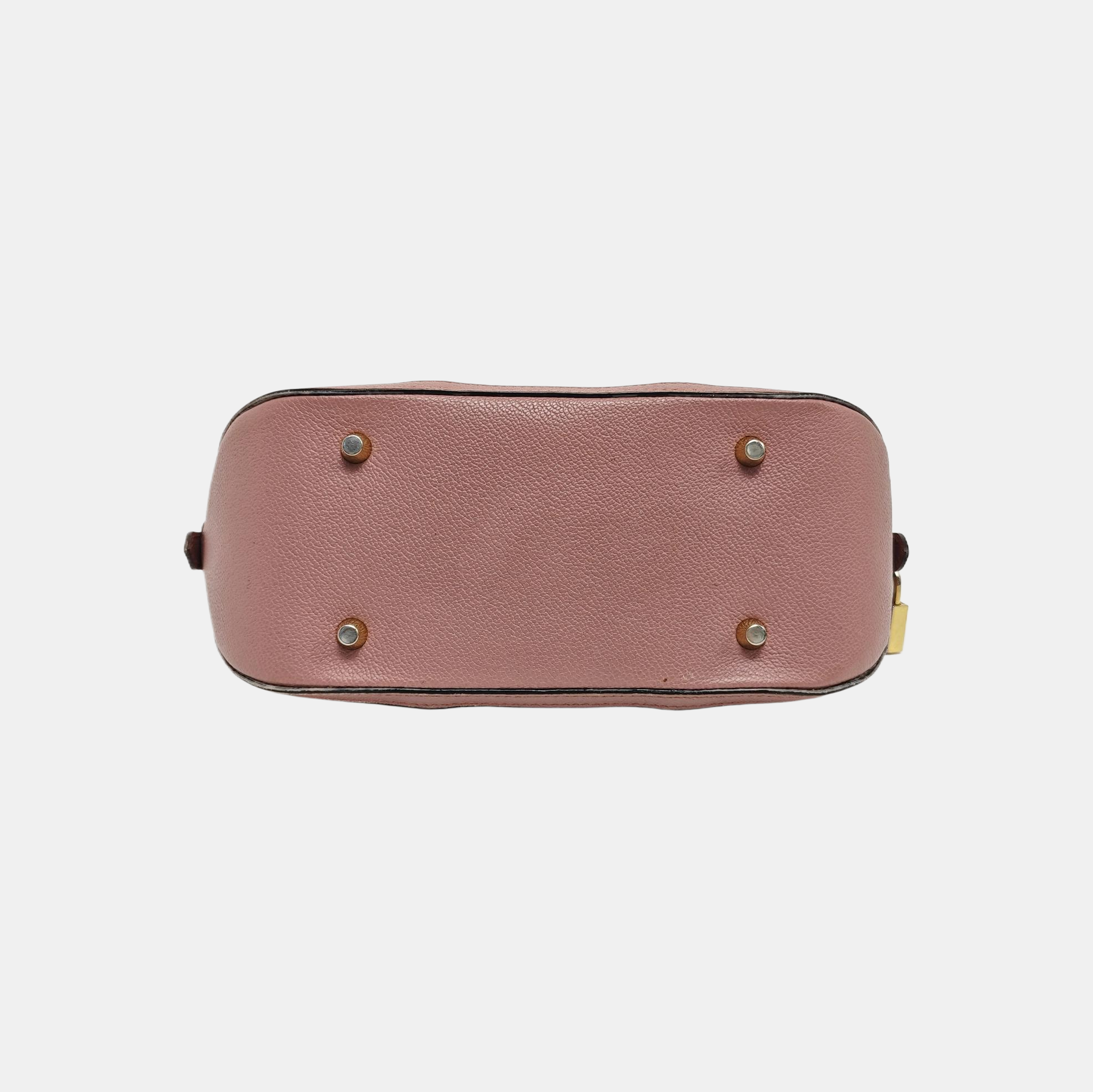 Canvas Top Handle Bag Pink